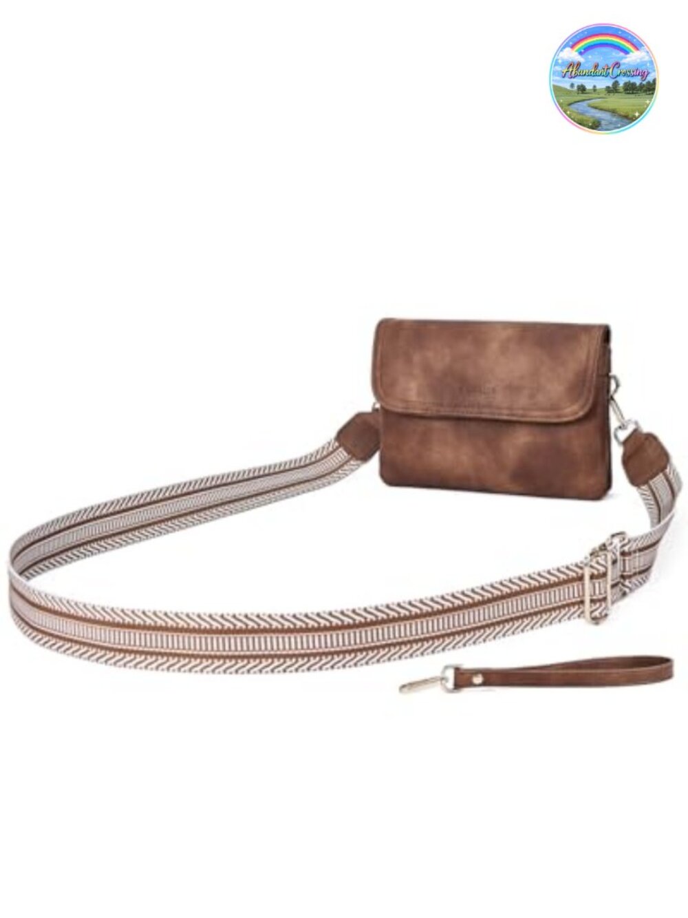 Small Crossbody Bag Vegan Leather Cell Phone Purse Mini Travel with Strap